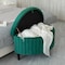Fabulaxe 32.5 W, 21.5 H, Velvet Fabric on Wooden Frame, Green QI004048.L.GN - alternate 8
